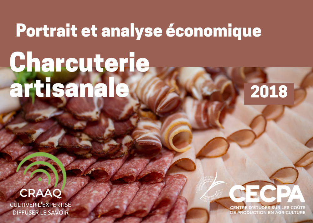 Publications collaboratives : Portrait et analyse économique - Charcuteries artisanales du Québec